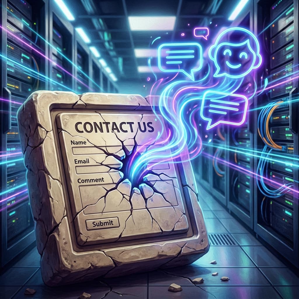 Stop Losing Leads: AI Sales Agents are Replacing Contact Forms in 2026